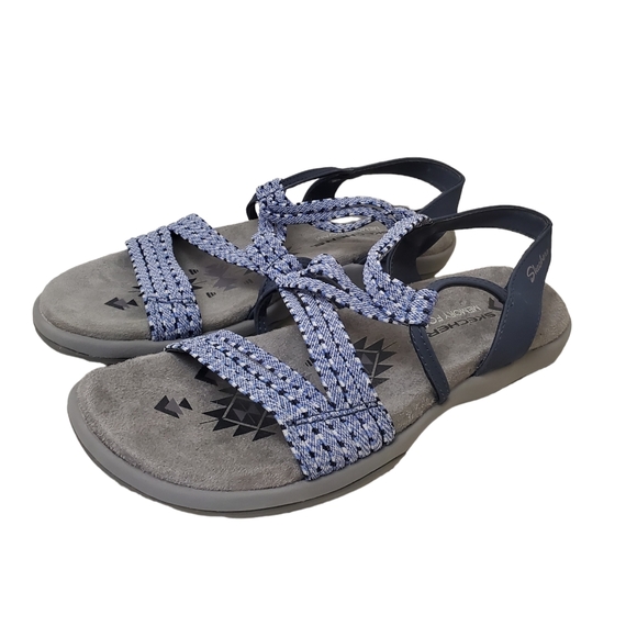 Skechers Shoes - Skechers Reggae Slim Strappy Sandals Womens Size 7